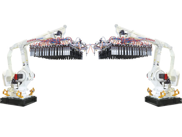 工業(yè)機(jī)器人自動(dòng)切碼翻系統(tǒng). 工業(yè)機(jī)器人自動(dòng)切碼翻系統(tǒng).